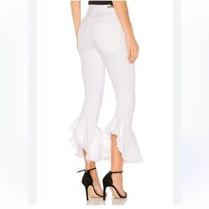 Citizens of Humanity Drew Flounce Jean Optic White  Women's 26 retro Y2K preppy